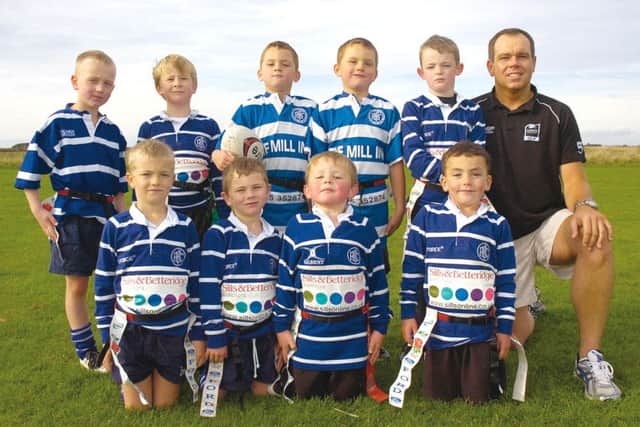 Boston Rugby Club's under sevens of 2008.