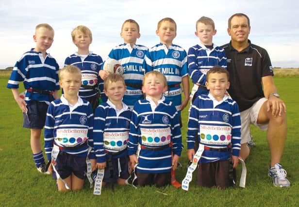 Boston Rugby Club's under sevens of 2008.