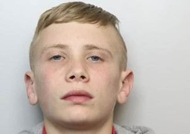 Brandon Horne went missing from West Yorkshire. ANL-181025-065901001