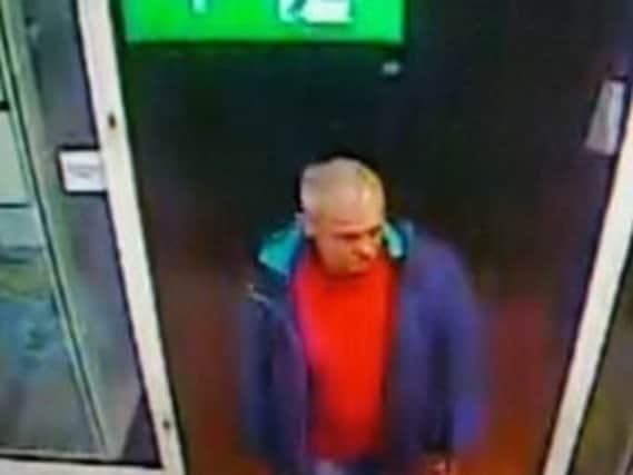 Do you recognise the man in this CCTV?