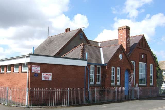 Stickford Community Centre ... set to host an exhibition commemorating the 100th anniversary of the end of the First World War.