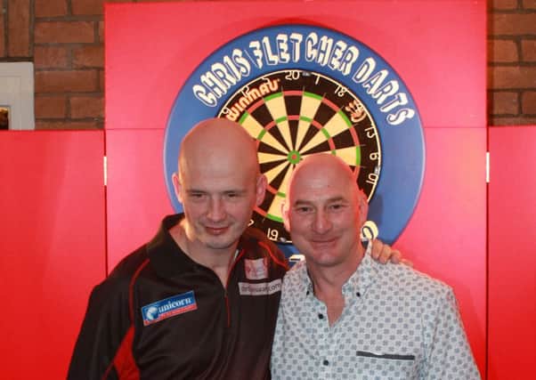 Jamie Caven (left) and Dave Tuplin will both compete in the Pro-Am.