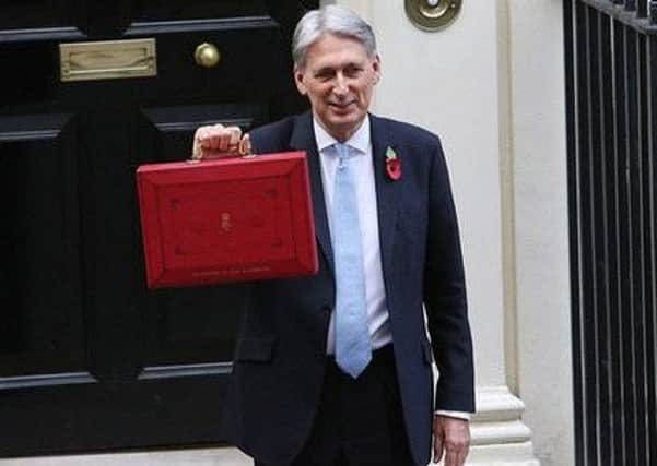 Chancellor Philip Hammond's budget.