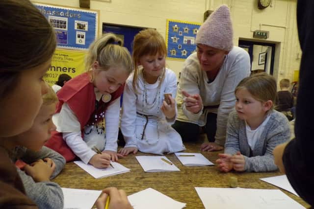 Pupils at Caythorpe Primary School enjoyed a Vikings-themed day. Image supplied.
