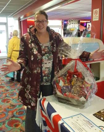 Carole was one of the lucky winners of a hamper donated to raise funds for RAFA. ANL-180211-185423001
