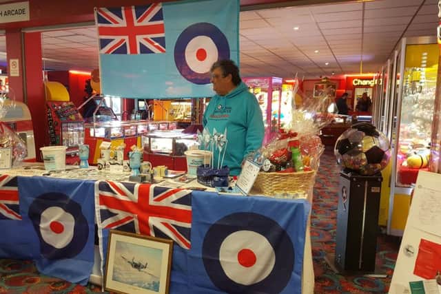 A stall at a craft fair at the Richmond Centre in Skegnessraised funds  for RAFA ANL-180211-185347001