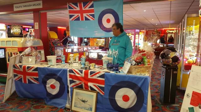 A stall at a craft fair at the Richmond Centre in Skegnessraised funds  for RAFA ANL-180211-185347001