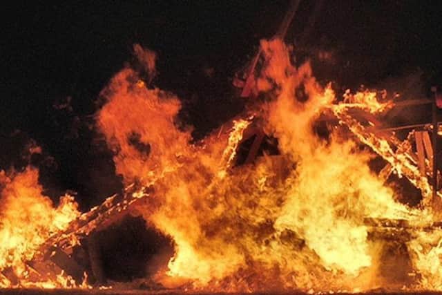 Trusthorpe fireworks and bonfire night. Photo: Mablethorpe Photo Album.