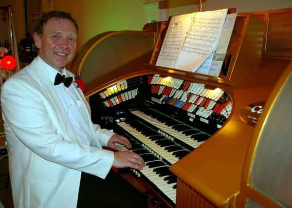 David Ivory is getting ready to play on the theatre organ in Louth Town Hall this Sunday (November 11).