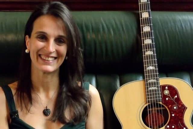 French singer Flossie Malavialle (Image by Jonathan Bradley).