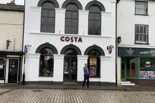 Costa Coffee is officially open for business today (Wednesday). EMN-180711-101832001