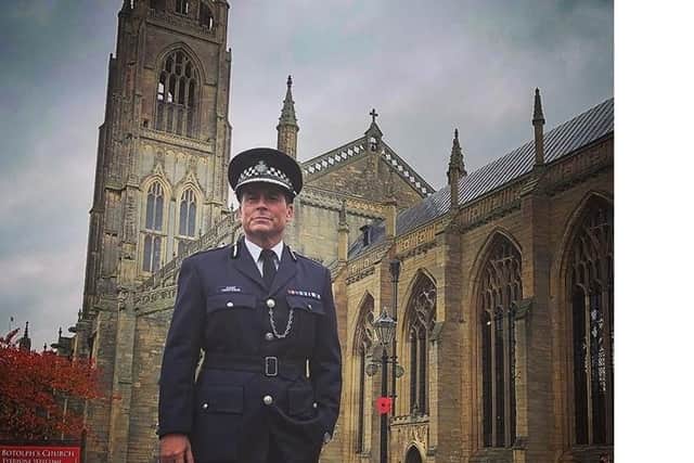 Rob Lowe posted this photo to his Instagram account with the caption 'Meet Chief Constable Bill Hickson. #WildBill