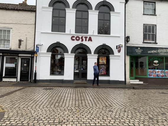 Costa Coffee is officially open for business today (Wednesday). EMN-180711-101832001