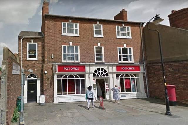 The Post Office in Northgate, Louth.
