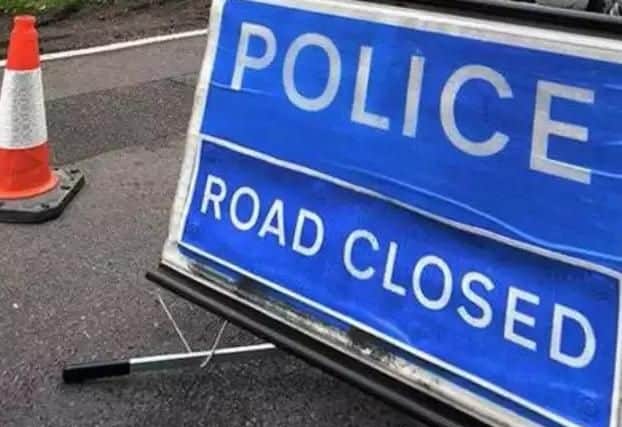 The A16 remains closed