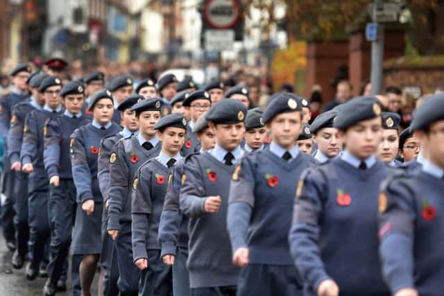 Remembrance Sunday in Louth