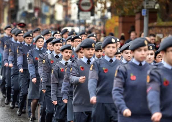 Remembrance Sunday in Louth