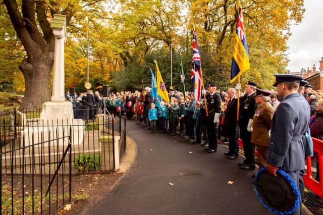 Remembrance Sunday in Woodhall Spa