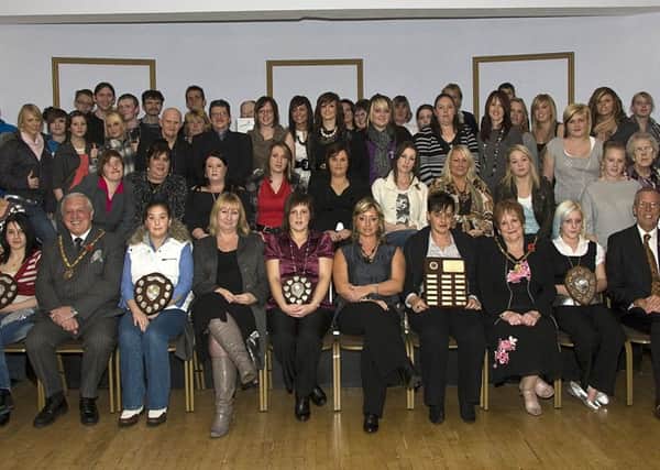 Skegness Vocational College awards night 10 years ago.