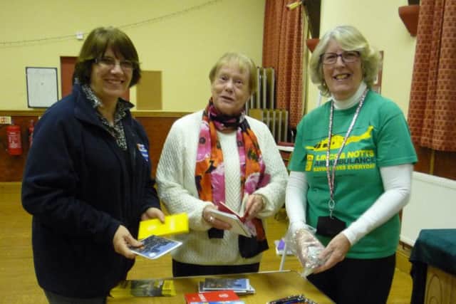 Binbrook WI found out all about the Lincs & Notts Air Ambulance at their recent meeting EMN-181113-151938001