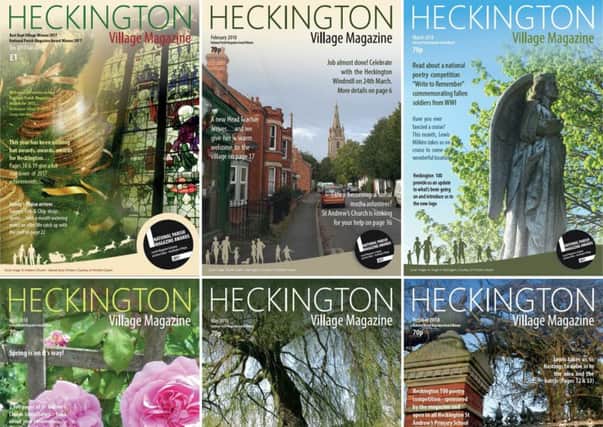 Heckington Parish magazine has won a top award.