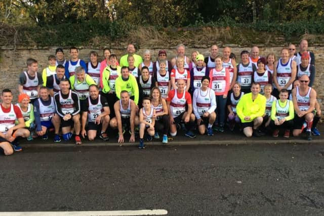 The Sleaford Striders raise ?230 for the Poppy Appeal EMN-181116-113134002
