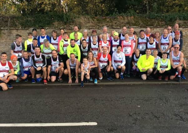 The Sleaford Striders raise ?230 for the Poppy Appeal EMN-181116-113134002