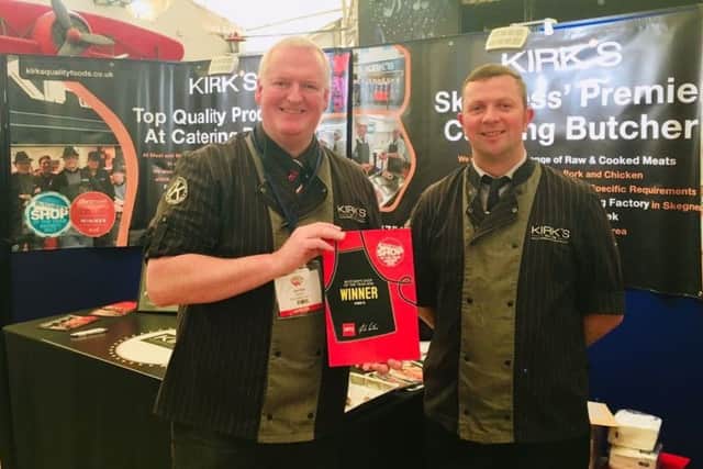 Kirk's Butchers at the Be My Guest hospitality roadshow. ANL-181114-145758001