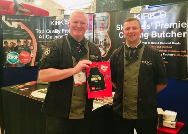 Kirk's Butchers at the Be My Guest hospitality roadshow. ANL-181114-145758001