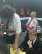 Students took part in a songwriting workshop with Rich Cottell. EMN-181119-115202001