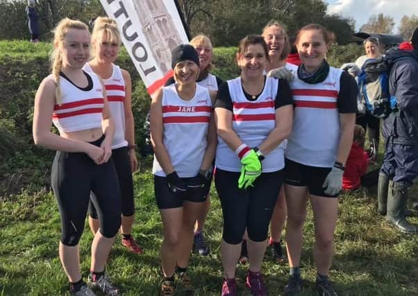 The Louth ladies' team at Castle Dyke EMN-181119-132154002