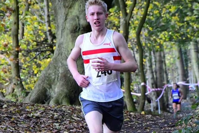 Jayden Daniels ran to a superb win in the second round of the county cross country league. Picture: Graham Stephenson EMN-181119-132144002