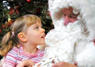 Santa at last year's event