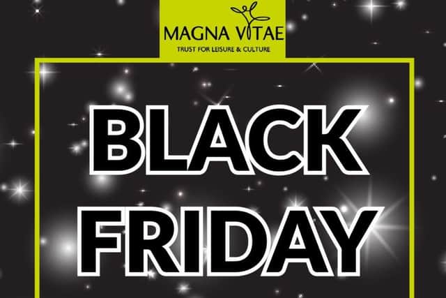 Watch Out for the Black Friday fitness deals from Magna Vitae. ANL-181120-082630001