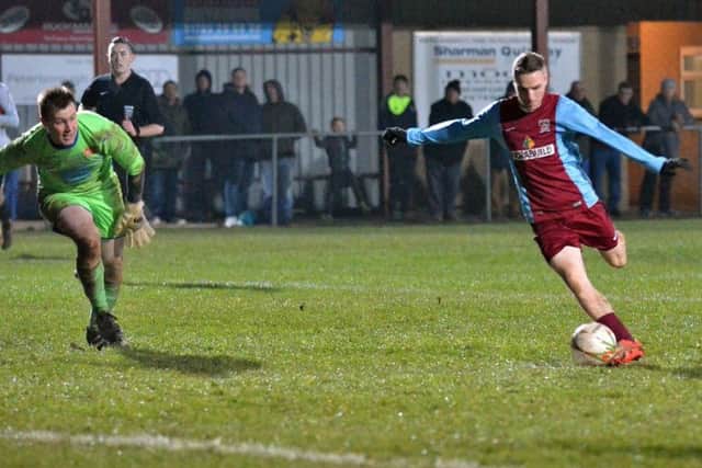 Scott Coupland struck twice for Town in their unlucky home defeat EMN-181120-092254002