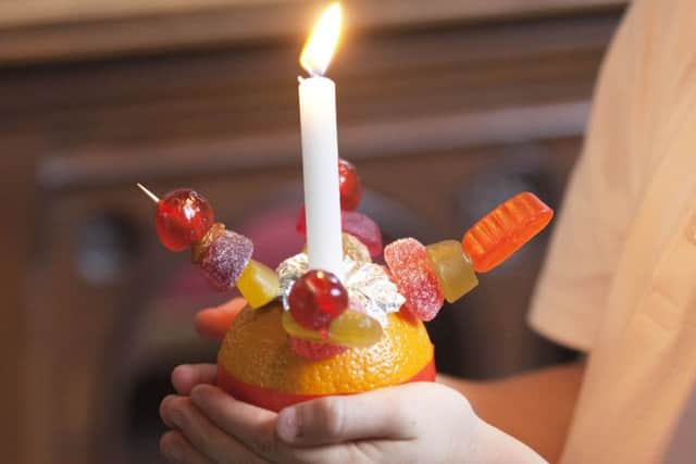 The Christingle.