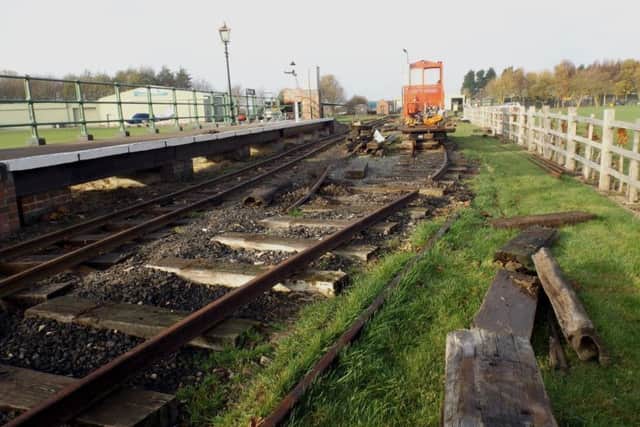 Work begins at the Walls Lane station. Picture: Mike Newbold