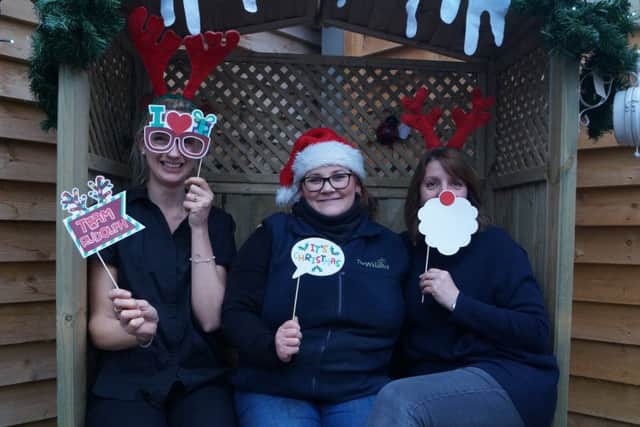 Staff at The Willows in Glentham are ready for some Christmas fun EMN-181127-070003001