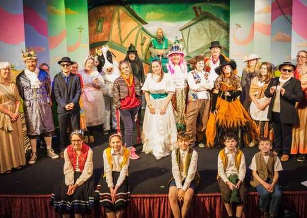 The cast of Sleaford Little Theatre present Jack and the Beanstalk at Sleaford Playhouse. EMN-181127-151138001