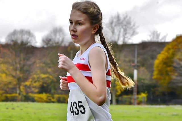 Freya Plaskitt was third in the girls' under 15s race PICTURE: Graham Stephenson EMN-181121-163851002