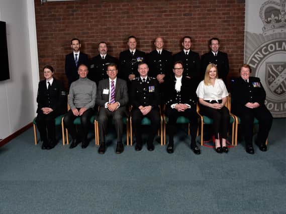 The presentation event by Lincs Police