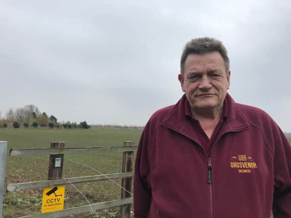 Russ Sparkes has applied to East Lindsey District Council to turn a 16-acre site off Burgh Road in Skegness into a showground. ANL-181123-132314001