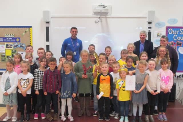 Beacon Primary Academy pupils took part in a talent extravaganza for Children In Need. ANL-181123-171920001