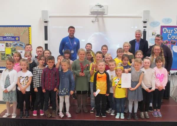 Beacon Primary Academy pupils took part in a talent extravaganza for Children In Need. ANL-181123-171920001