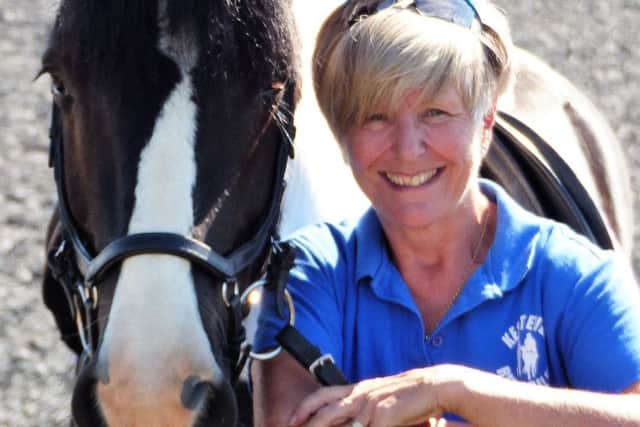 Elizabeth Jones with Murphy at Kesteven Rideability. EMN-181123-174343001