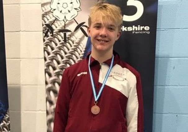 Ben won a bronze medal at the Yorkshire and Humberside Youth League finals EMN-181126-171109002