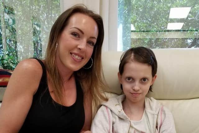 Demi Knight with mum, Mel.