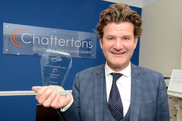 CEO at Chattertons Edward Conway. EMN-181129-095415001