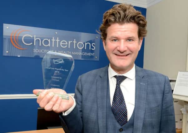 CEO at Chattertons Edward Conway. EMN-181129-095415001