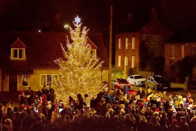 Navenby Christmas shopping event. EMN-181129-104143001